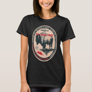 Ho Chunk Native Indian Born Freedom Vild T Shirt