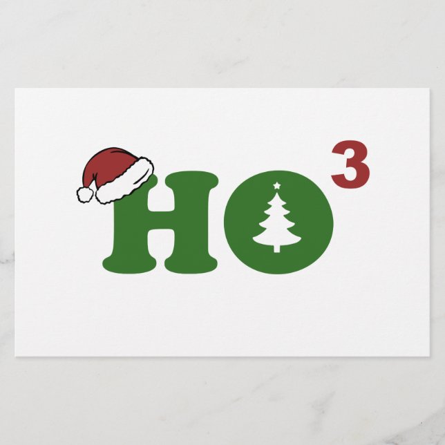 Ho Cubed God jul (Framsida)