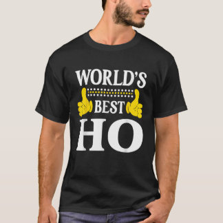 Ho Efternamn Rolig Team Familj Efternamn Världens T Shirt