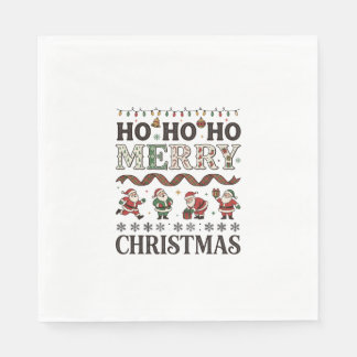 Ho God Jul Santas Rutiga Band Pappersservett