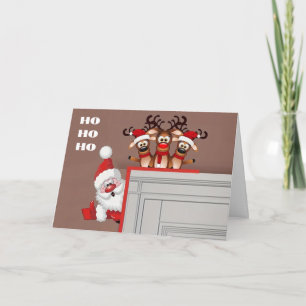 **HO HAN OCH GOD JUL TILL DIG** KORT