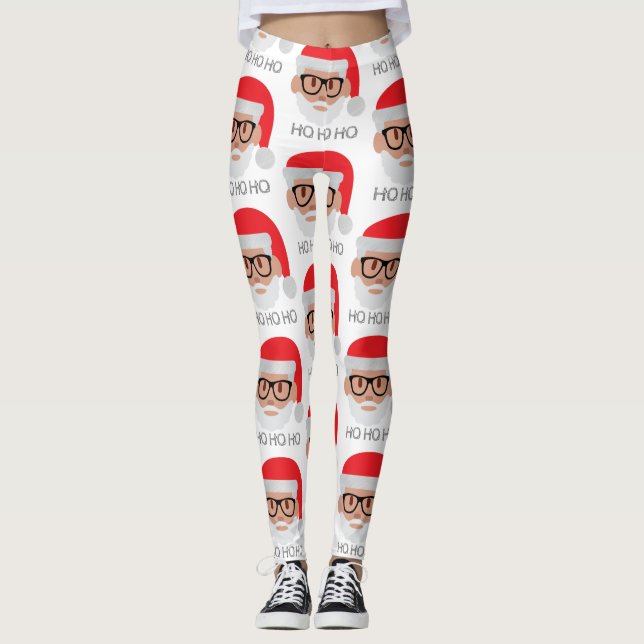 ho hipster Santa Leggings (Framsida)