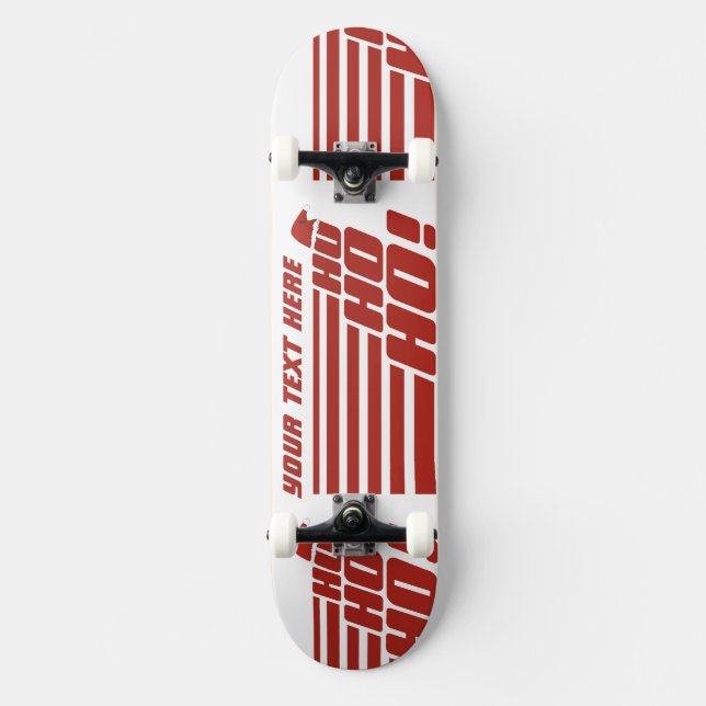 Ho Ho anpassningsbar Julafton skateboard (Framsida)