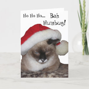 Ho Ho... Bah~Humbug! Helgkort