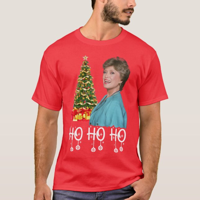 Ho Ho Blanche Devereaux - Golden Girls T Shirt (Framsida)