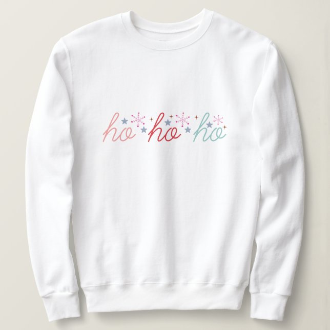 Ho ho christmas t shirt (Design framsida)