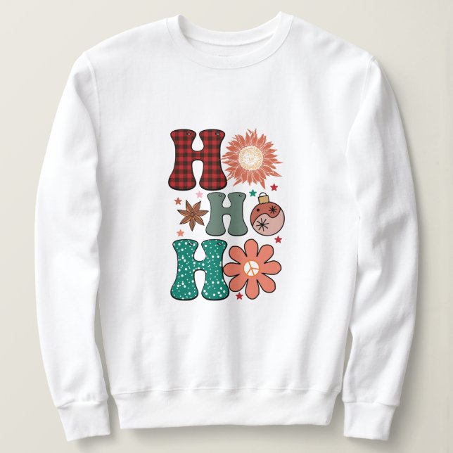Ho ho christmas t shirt (Design framsida)