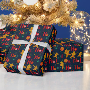 Ho Ho! Cute Pepparkaksgubbe Presentpapper