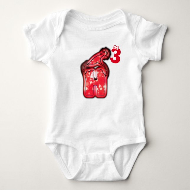 Ho Ho! God Jul! Baby Kids Tee Shirts (Framsida)