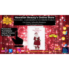 HO HO! God jul från Jultomten Julkort