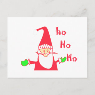 Ho Ho God jul från Santa.png Helg Vykort