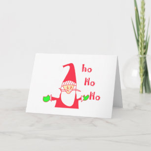 Ho Ho God jul från Santa.png Helgkort