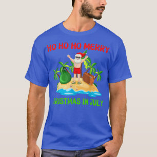 Ho Ho God jul i juli T Shirt