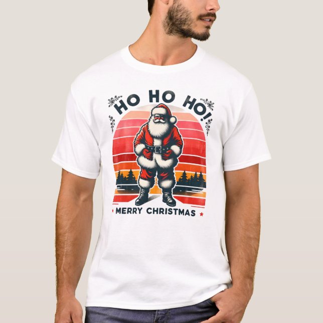 Ho ho god jul t shirt (Framsida)