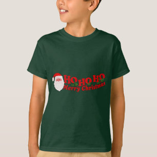Ho Ho God jul text och Tomt-shirt Tröja