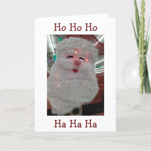 HO HO HA HAPPPPY HOLIDY SAYS SANTA HELGKORT