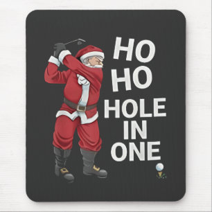 Ho Ho Hål-i-ett Roligt Golfande Jul Musmatta
