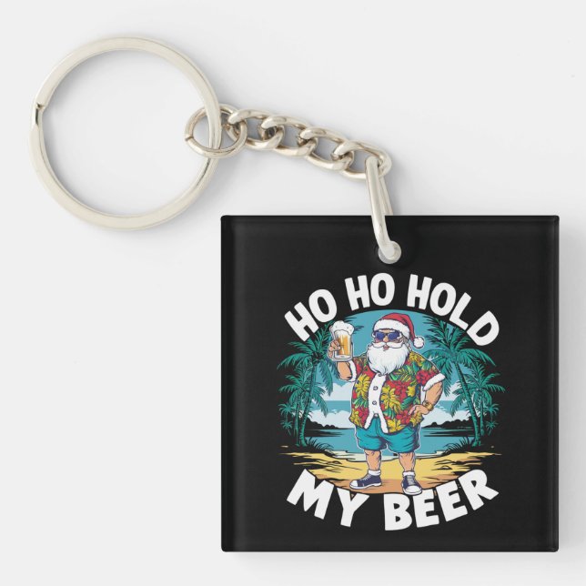 Ho Ho Håll Min Öl Jul i Juli Sommar Tomte  (Framsidan)