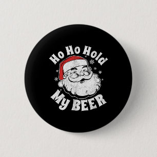 Ho Ho Håll Min Öl Rolig Jul I Juli Fest A Knapp