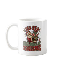 Ho Ho Håller Allt Tillsammans Rolig Julkaffe