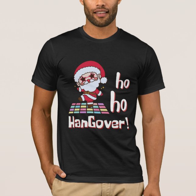 Ho Ho Hangover Speciell Manar T Shirt (Framsida)