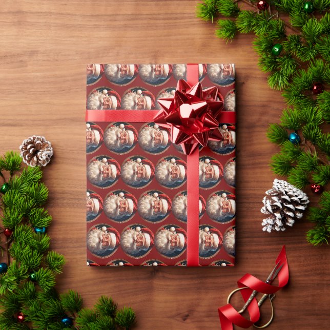 Ho Ho Happiness Presentpapper (Julgåva)