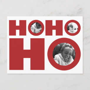 Ho Ho Helgdag Photo Postcard Helg Vykort