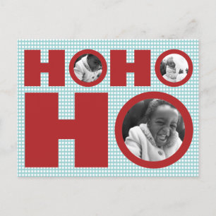 Ho Ho helgdagfotovykort Helg Vykort
