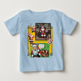 HO HO HELP baby t-shirt