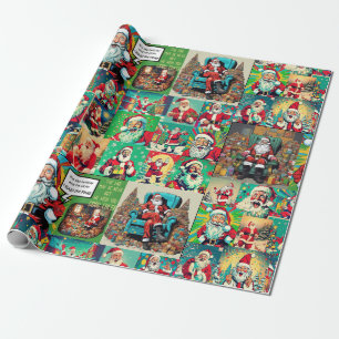 HO HO HELP-papper Presentpapper