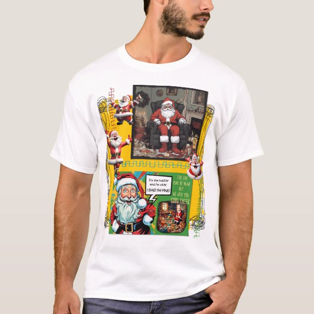 HO HO HELP t-shirt (Framsida)