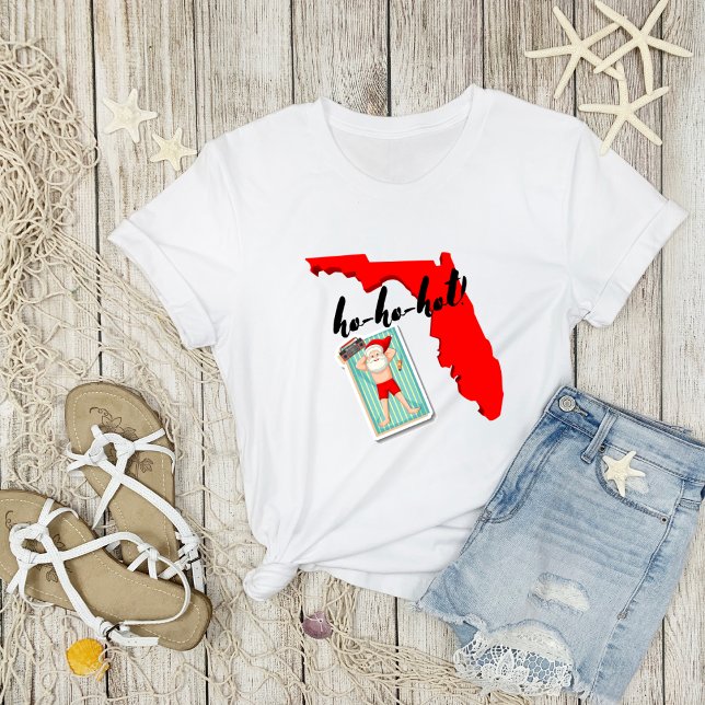 ho-ho-hett! God jul Florida Stil Helgdag T Shirt (Skapare uppladdad)