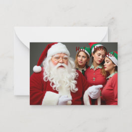 Ho! Ho! Ho! Anteckningskort
