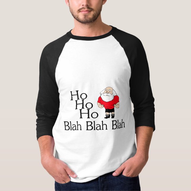 Ho Ho Ho blah - blah jul Tee (Framsida)