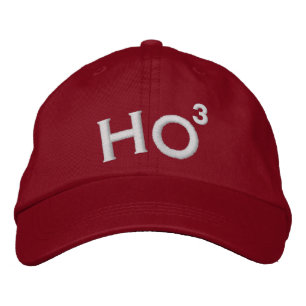Ho Ho Ho Broderad Keps