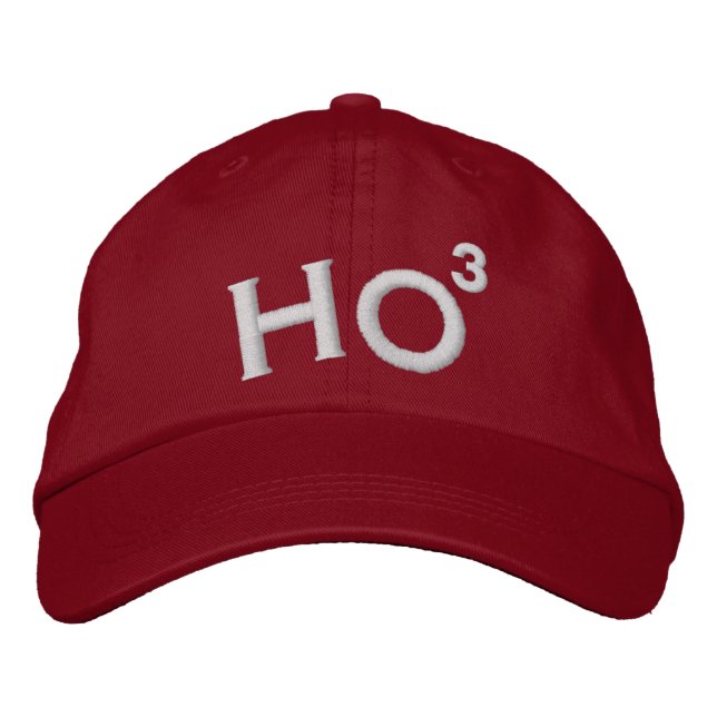 Ho Ho Ho Broderad Keps (Framsida)