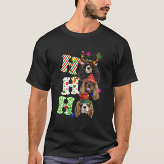 Ho Ho Ho Cavalier Kung Charles Spain Cute Jesus T Shirt