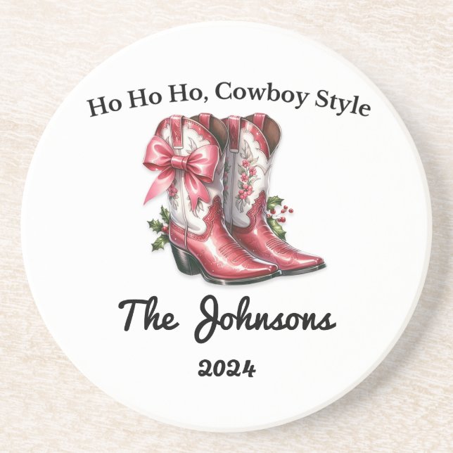 Ho Ho Ho, Cowboy Stil Underlägg (Framsidan)