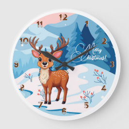 Ho-Ho-Ho! Det är en Ren Kids Klocka