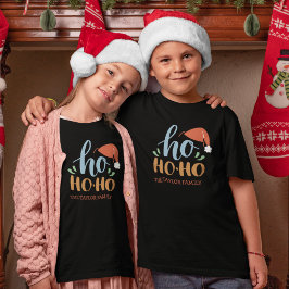 Ho Ho Ho Family jul Boy T-Shirt