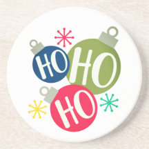 Ho Ho Ho Festive jul Julafton Modern Helgdag