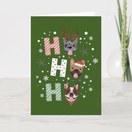 Ho Ho Ho Fransk Bulldog Glad helg