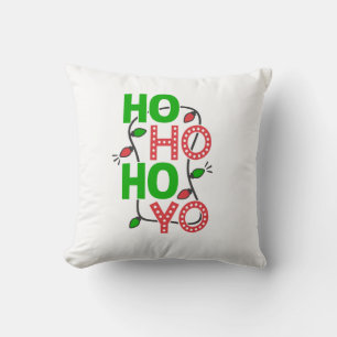 Ho Ho Ho Funny jul Kudde