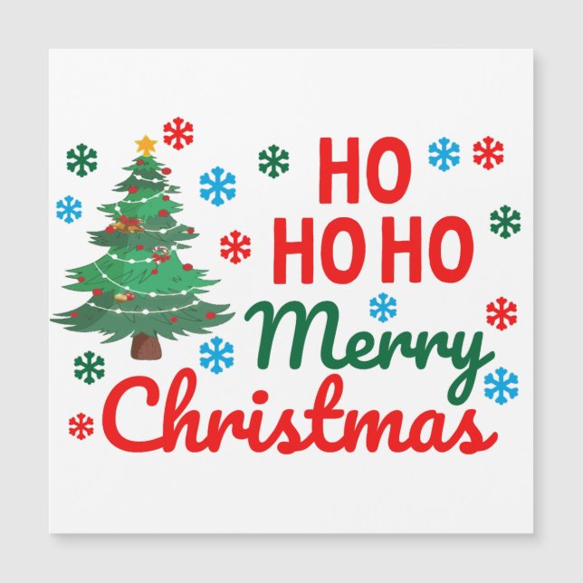 HO HO HO  GOD JUL (Framsida)