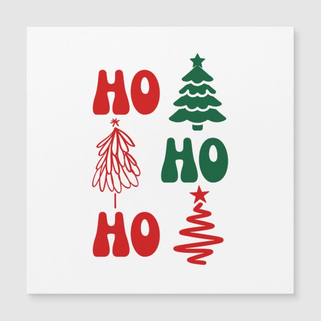 HO HO HO GOD JUL (Framsida)