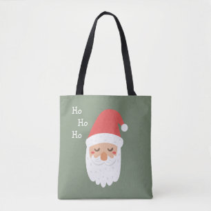 Ho ho ho God jul Cute Jultomten Tygkasse