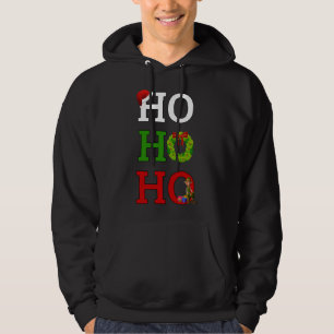 Ho Ho Ho God jul Elf Hoodie