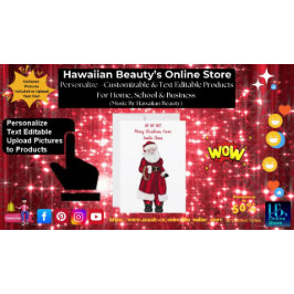 HO HO HO! God Jul från Tomtefar Julkort