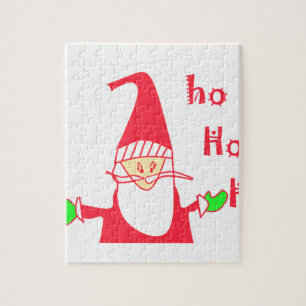 Ho Ho Ho God Jul Från Tomten.png Pussel