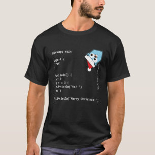 Ho! Ho! Ho! - God jul - Go Golang Geek Sh T Shirt